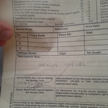 LG Marmara Sogutma. Bastan Savma Tutum.