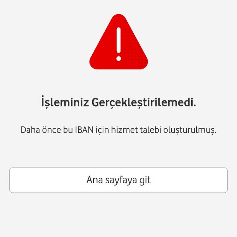 Vodafone Mükerrer Ödeme İadesi Yapılmıyor