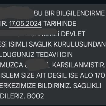 SGK'nın Yanlış Telefon Numarasına Gönderdiği Bilgi Mesajları