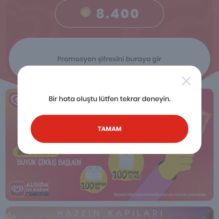 Algida İle Kazan - Puan Biriktirme Ve Kullanma