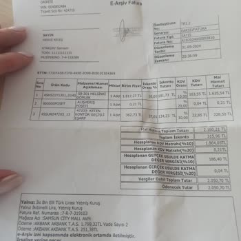 Accort Giyim Ürün İadesinin Alınmaması