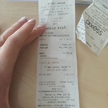 Accort Giyim Ürün İadesinin Alınmaması