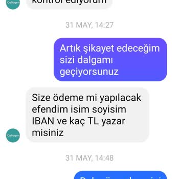 İcollagen'den Aldığım Üründe Sorun Ve İade Sürecinde Gecikme