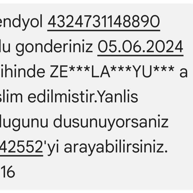 Aras Kargo Kargom Elime Ulaşmadı