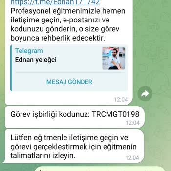 Telegram İletişim Grubunda Güvenlik Sorunu