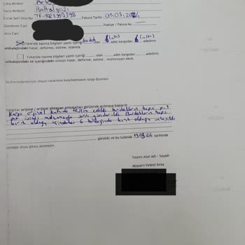 Sürat Kargo 3 Aydır Zararımı Karşılamıyor