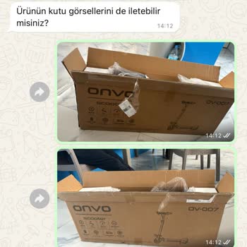 Vatan Bilgisayar Onvo Scooter Ayıplı Mal