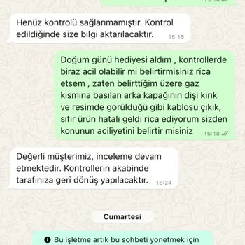 Vatan Bilgisayar Onvo Scooter Ayıplı Mal