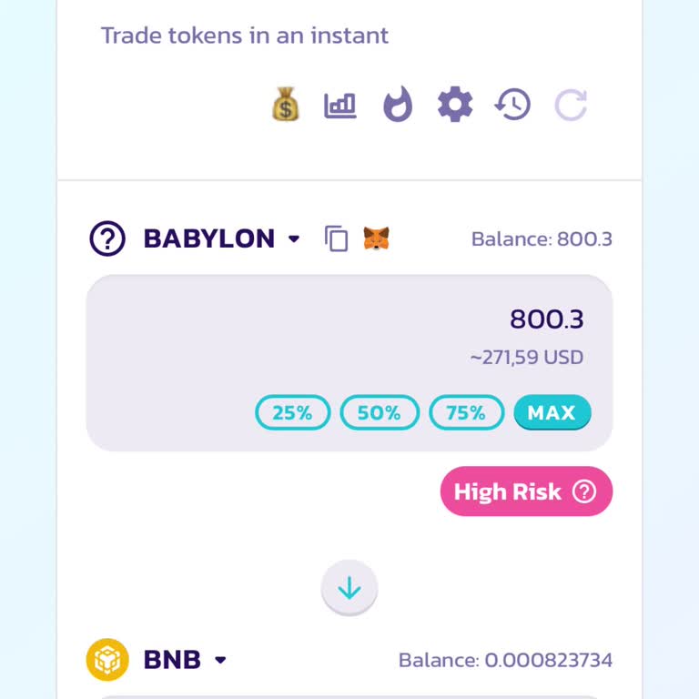 Binance Babylon Coini Satamıyorum