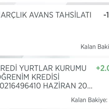 Ziraat Bankası Harçlık Avansımı Hakkım Olduğu Halde Kullanamıyorum