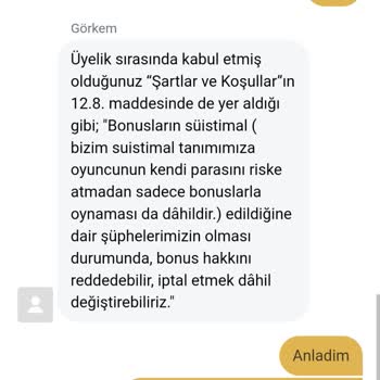 Discountcasino Parama Çoktu Bonusumu Vermiyor Yardımcı Olursanız