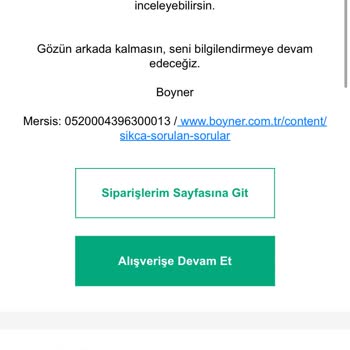 Boyner Satın Alınan Ürünleri Gerekçe Sunmadan İptal Ediyor