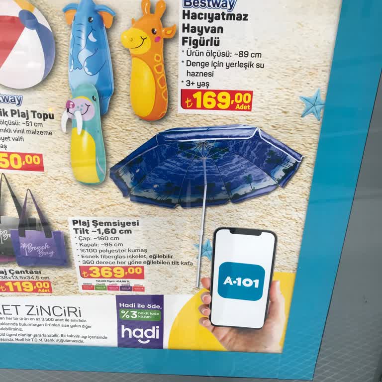A101 Satmadıkları Ürünün Reklamı Yapılıyor