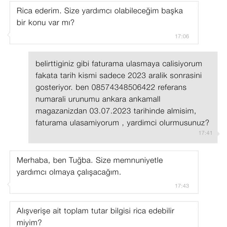 Ürünümün Faturasını Bana Ulaştırmamak İçin Çabalayan Koskoca Zara.