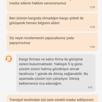 Trendyol Müşterilerini Mağdur Etmeyi Politika Edinmiş.