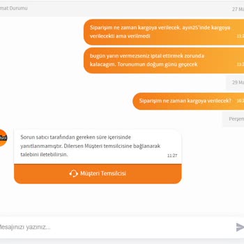 Trendyol'dan Sipariş Ettiğim Akülü Araba Teslim Edilmiyor!