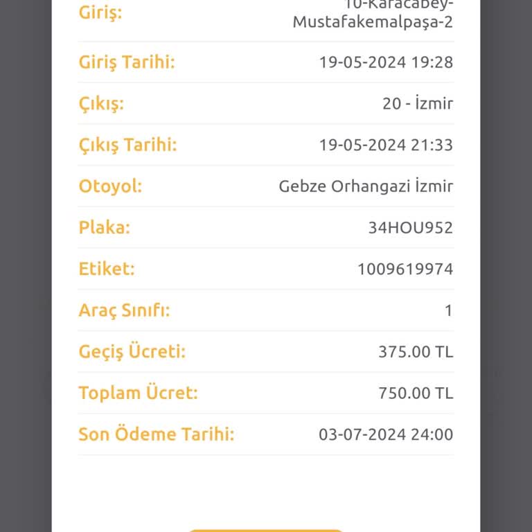 HGS Fahiş Ceza Tutarı İki Kati