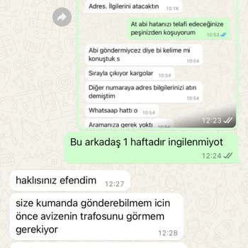 Rs Aydınlatma Yanlış Gönderim Ve Eksik Ürün Sorunu