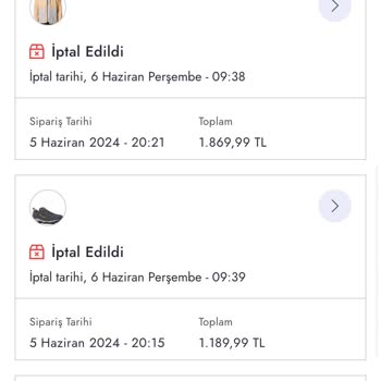 Boyner Ürünlerimi İptal Etti