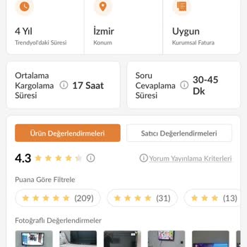 Trendyol Arçelik Telve Makinem Bozuk