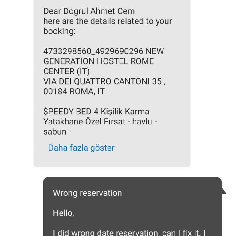 Booking Rezervasyon Süreci