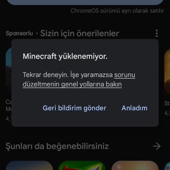 Mojang.com Minecraft Telefondan Yüklenmiyor