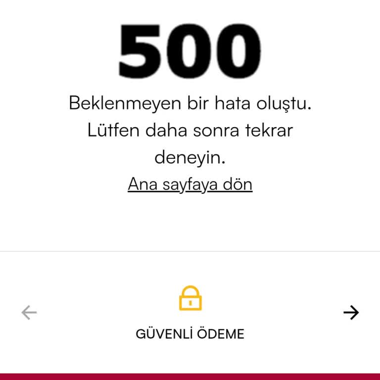 GS Store 505 Hatası Yüzünden 3200₺ Çöp Oldu