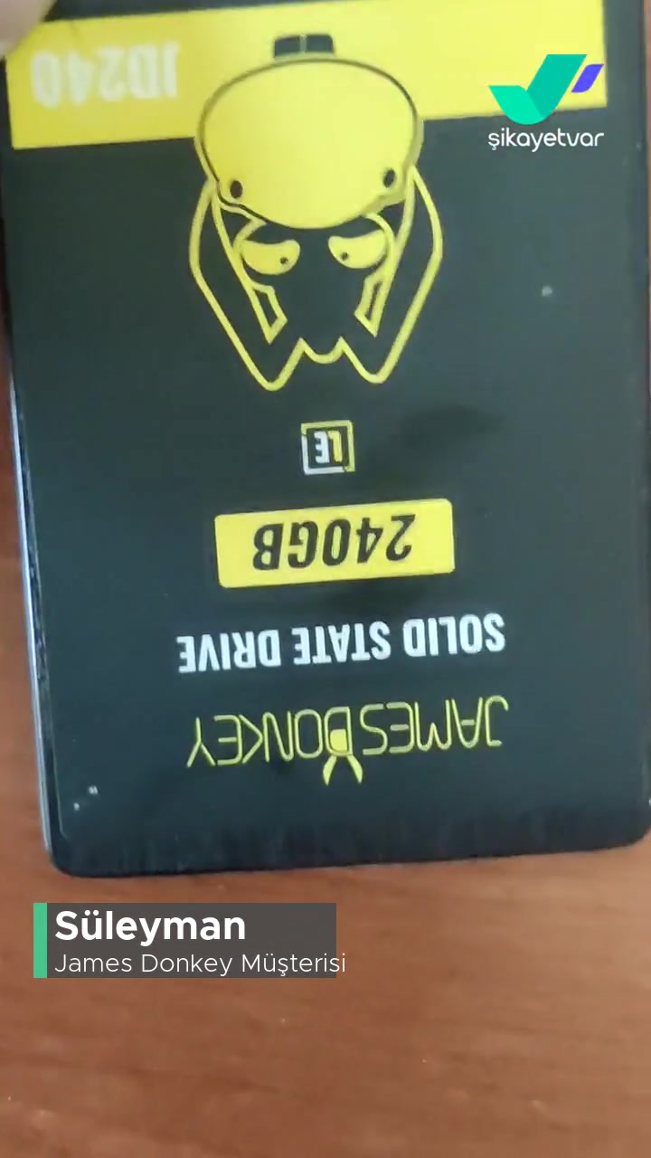 James Donkey Solid Stade Drive 240 GB Bilgisayar Tanımıyor! videonun kapak resmi