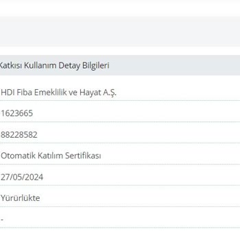 HDI Fibaemeklilik BES Kesinti İadesi Alamıyorum!