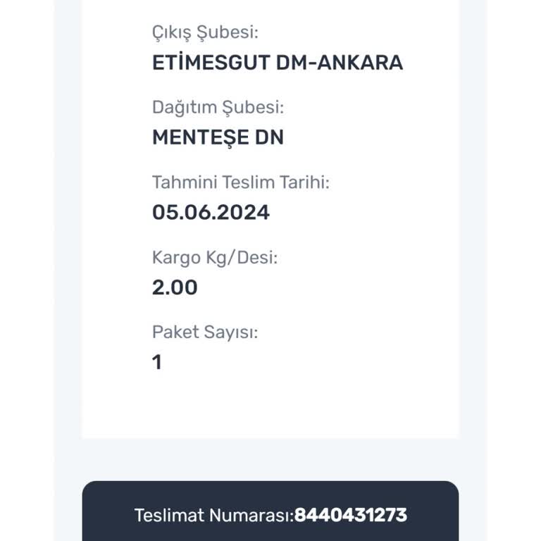 Sendeo Kargo Firmasının Sorumsuzluğu