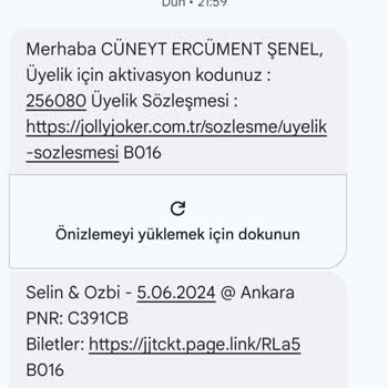Biletix QR Kod Açmadı