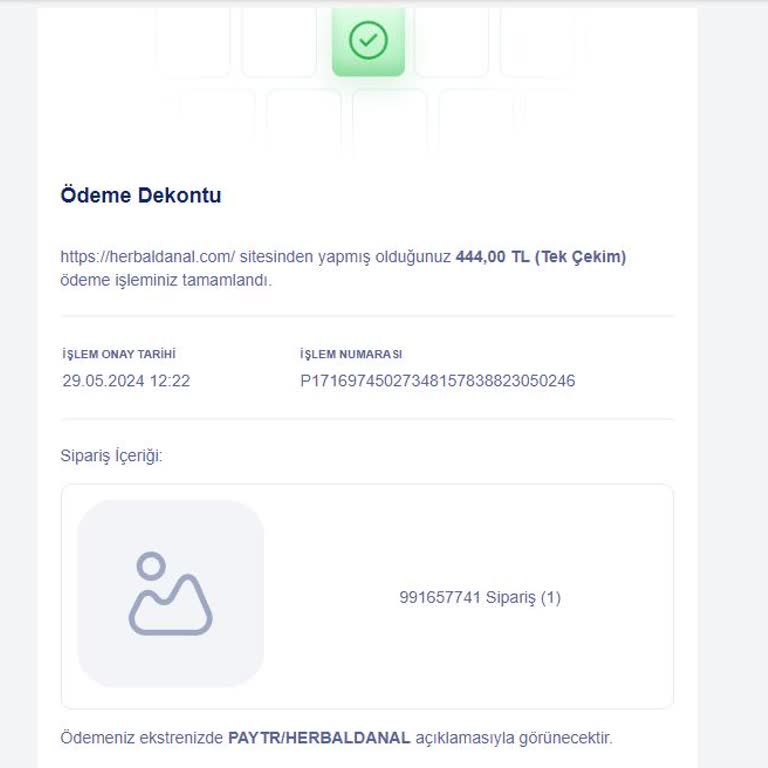 Herbaldanal Para Alıp Ürün Göndermiyor!