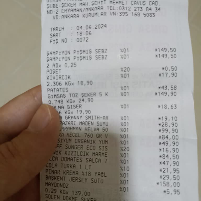 Gimsa Bozuk Sütün İade Alınmaması.