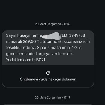 Yedi İklim Yayınevi Yedi İklimden Güncel Kitap İstememe Rağmen Tedarikte Olmayan Kitabı