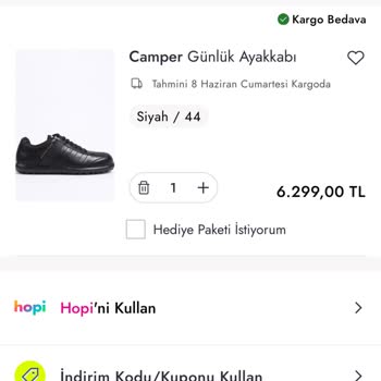 Boyner Stoğunda Olmasına Rağmen İndirimle Aldığım Ürünü Göndermiyor
