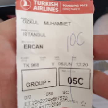 Türk Hava Yolları Paralı Koltuğumu Başkasına Sattı