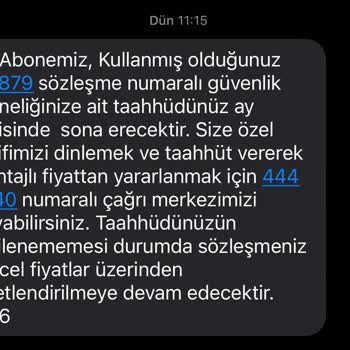 Kale Alarm Taahhüt Karmaşası Yaşatıyor