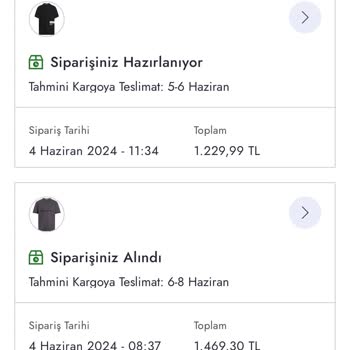 Boyner Aldığım Ürünleri Göndermiyor/geç Gönderiyor.