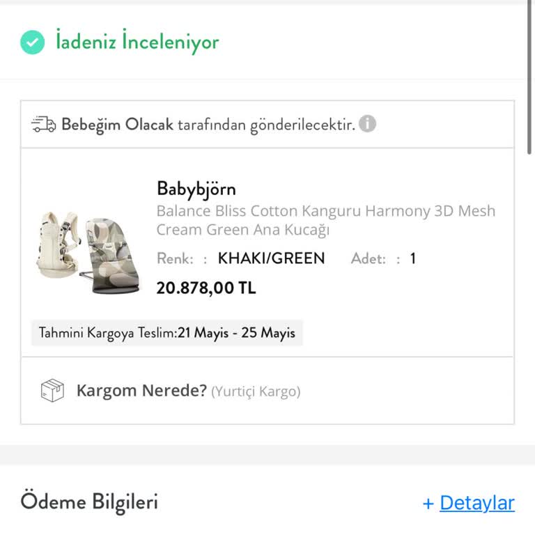 Beymen İade Ürün Geri Ödemesi