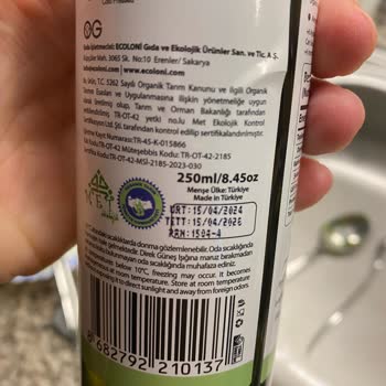 OG Natural (ogstore.com.tr) Organik Bebek Zeytinyağı Böcek Şikayeti