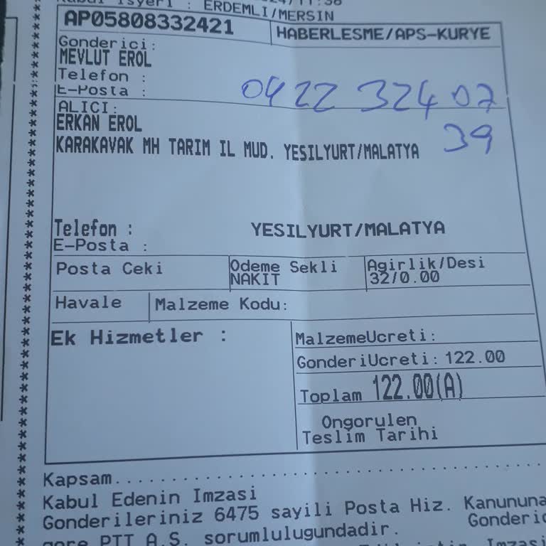 Aps Lojistik APS Gecikmesinden Şikayet