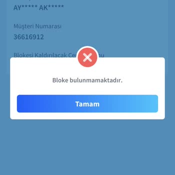Halkbank Sim Bloke Kaldırma