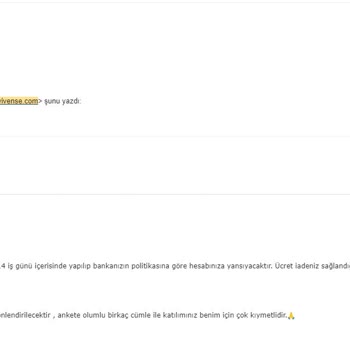 Vivense Para İadesi Yapmıyor