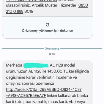 Altus Kusurlu Ürün Satıyor Ve Değişime Para İstiyor!