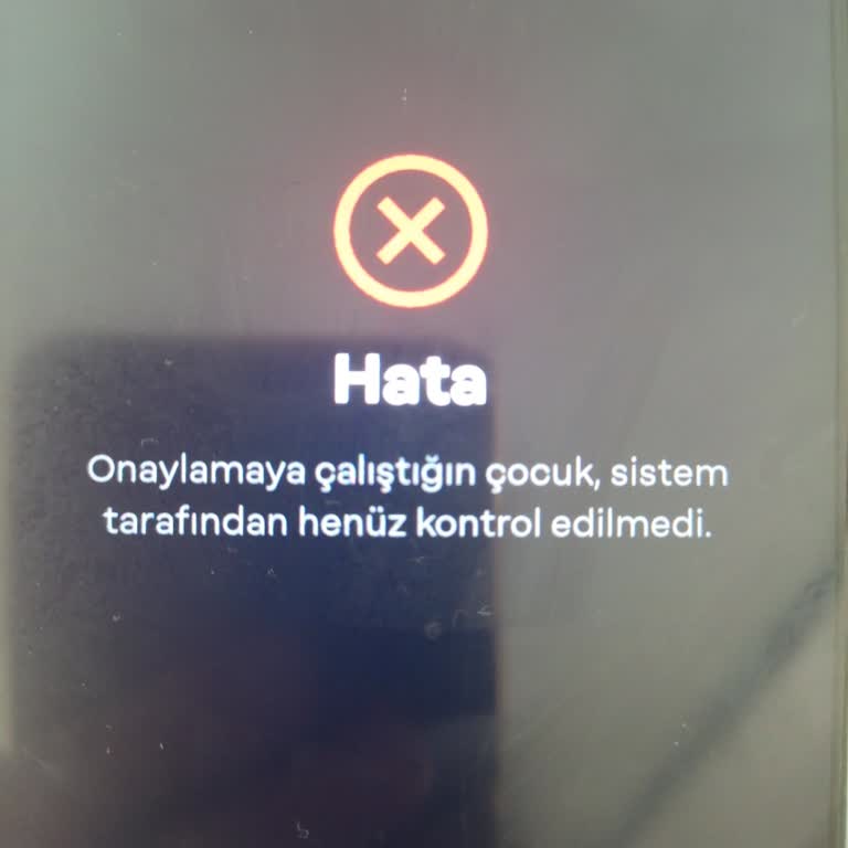 Papara Veliden Onay Hata Veriyor