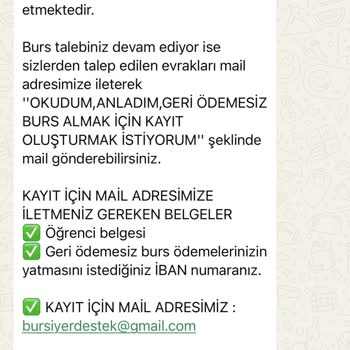 Burs Vaadiyle Dolandırıcılık Burs Mağduriyeti Sorunu