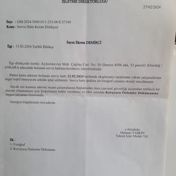 Başkent Doğalgaz Servis Hattının Üstünü Kapatmıyor, Tehlike Arz Ediyor