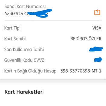 ING Bank Sanal Kart Mağduru