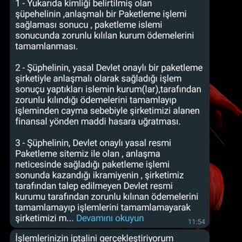 Evde Paketleme Türkiye Bilgi Verilmeden Ücret İsteyerek Dava Ve Tehdit
