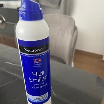 Migros Neutrogena Vücut Spreyi Sprey Başlığının Bozuk Olması